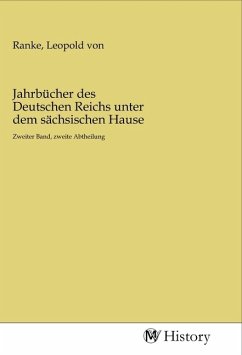 Jahrbücher des Deutschen Reichs unter dem sächsischen Hause