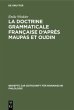 La doctrine grammaticale française... - Bild 1