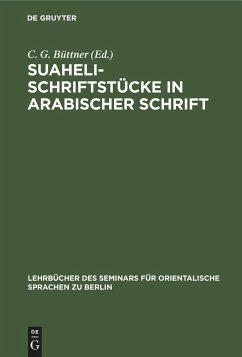 Suaheli-Schriftstücke in arabischer Schrift