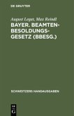 Bayer. Beamten-Besoldungsgesetz (BBesG.)