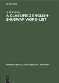 A Classified English-Shuswap Word-List