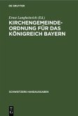 Kirchengemeindeordnung für das Königreich Bayern