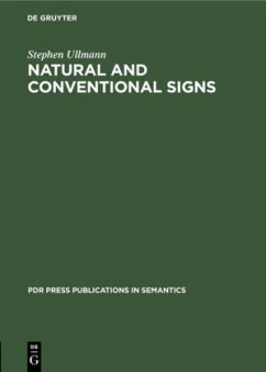 Natural and Conventional Signs - Ullmann, Stephen
