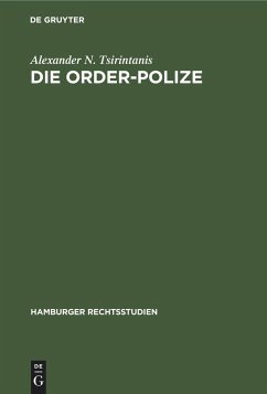 Die Order-Polize - Tsirintanis, Alexander N.