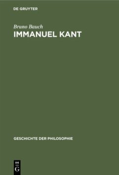 Immanuel Kant - Bauch, Bruno