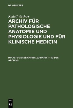 Cover Inhalts-Verzeichniss zu Band 1-150 des Archivs