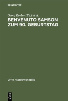 Benvenuto Samson zum 90. Geburtstag