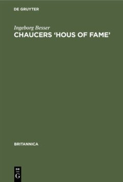Chaucers ¿Hous of Fame¿ - Besser, Ingeborg