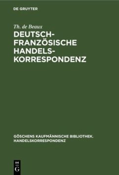 Deutsch-Französische Handelskorrespondenz - Beaux, Th. de