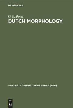 Dutch Morphology - Booij, G. E.