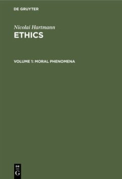 Moral Phenomena - Hartmann, Nicolai