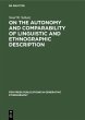 On the Autonomy and Comparability of... - Bild 1