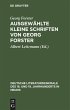 Ausgewählte kleine Schriften von Georg... - Bild 1