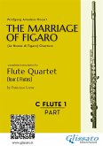 C Flute 1: The Marriage of Figaro for Flute Quartet (fixed-layout eBook, ePUB)