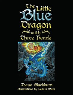 The Little Blue Dragon with Three Heads - Blackburn, Diane