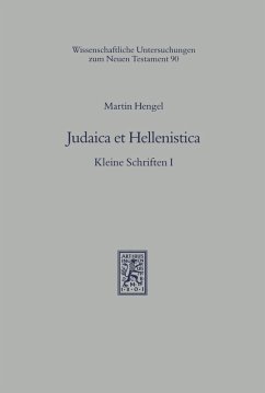 Cover Judaica et Hellenistica (eBook, PDF)