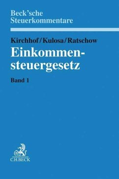 Einkommensteuergesetz Band 1: §§ 1-8