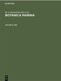 Botanica Marina. Volume 34, 1991 Cover Botanica Marina. Volume 34, 1991