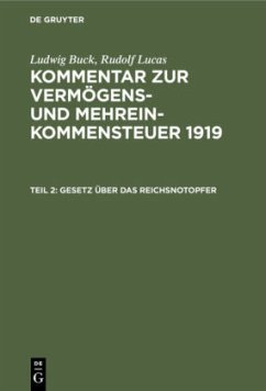 Cover Gesetz über das Reichsnotopfer
