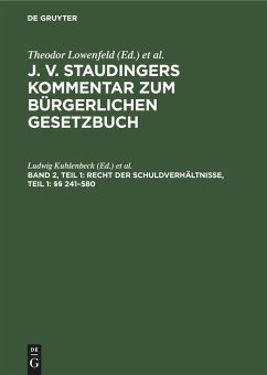 Recht der Schuldverhältnisse, Teil 1: §§ 241¿580