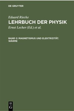 Cover Magnetismus und Elektrizität. Wärme