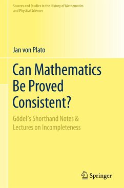Can Mathematics Be Proved Consistent? - Plato, Jan von