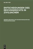 Generalregister zum einundvierzigsten bis fünfzigsten Bande