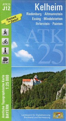 Cover Amtliche Topographische Karte Bayern Kelheim