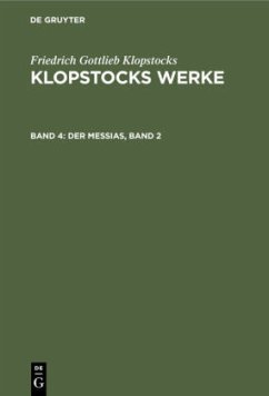 Der Messias, Band 2 - Klopstocks, Friedrich Gottlieb