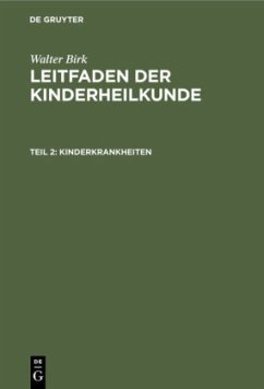 Kinderkrankheiten - Birk, Walter