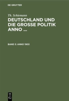 Anno 1903 - Schiemann, Th.