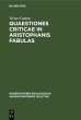 Quaestiones criticae in Aristophanis... - Bild 1