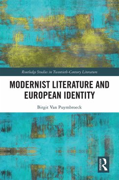 Cover Modernist Literature and European Identity (eBook, ePUB)