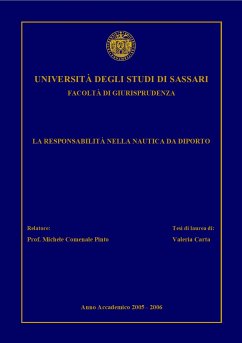 La responsabilità nella nautica da diporto (eBook, ePUB) - Carta, Valeria