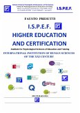 I.S.P.E.F. Higher Education and Certification (fixed-layout eBook, ePUB)