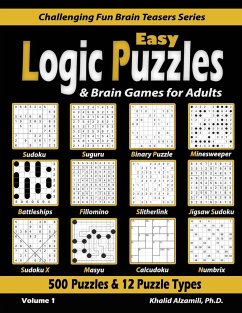 Easy Logic Puzzles & Brain Games for Adults - Alzamili, Khalid