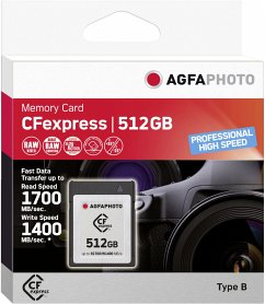 AgfaPhoto CFexpress 512GB Professional High Speed