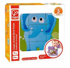 Hape Blockpuzzle Dschungel (Kinderpuzzle)