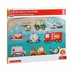 Hape Puzzle Einsatzfahrzeuge (Kinderpuzzle)