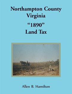 Northampton County, Virginia 1890 Land Tax - Hamilton, Allen B