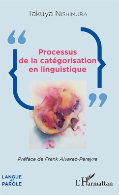 Processus de la catégorisation en linguistique - Nishimura, Takuya