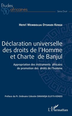 Déclaration universelle des droits de l'Homme et Charte de Banjul - Wembolua Otshudi Kenge, Henri