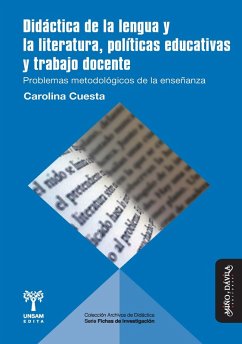 Cover Didáctica de la lengua y la literatura, políticas educativas y trabajo docente (eBook, ePUB)