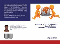 Cover Influence of Public Finnace Legislation on Accountability at ARRH