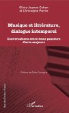 Musique et littérature, dialogue intemporel