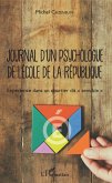 Journal d'un psychologue de l'École de la République