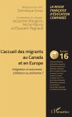 L'accueil des migrants au Canada et en Europe