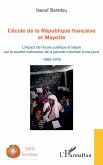 L'école de la République française et Mayotte