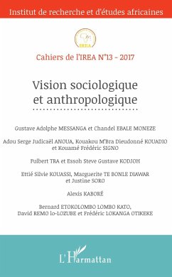 Vision sociologique et anthropologique - Collectif