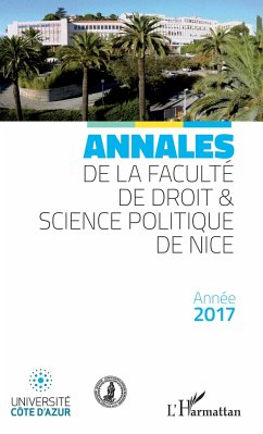 Annales de la faculté de droit et science politique de Nice - Collectif